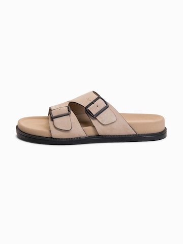 Ombre Pantolette‌‌‌‌‌‌‌ in Beige