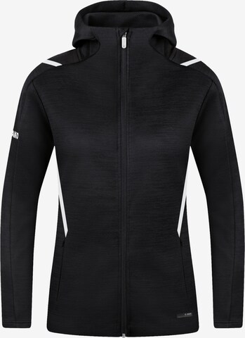 JAKO Athletic Jacket in Black: front