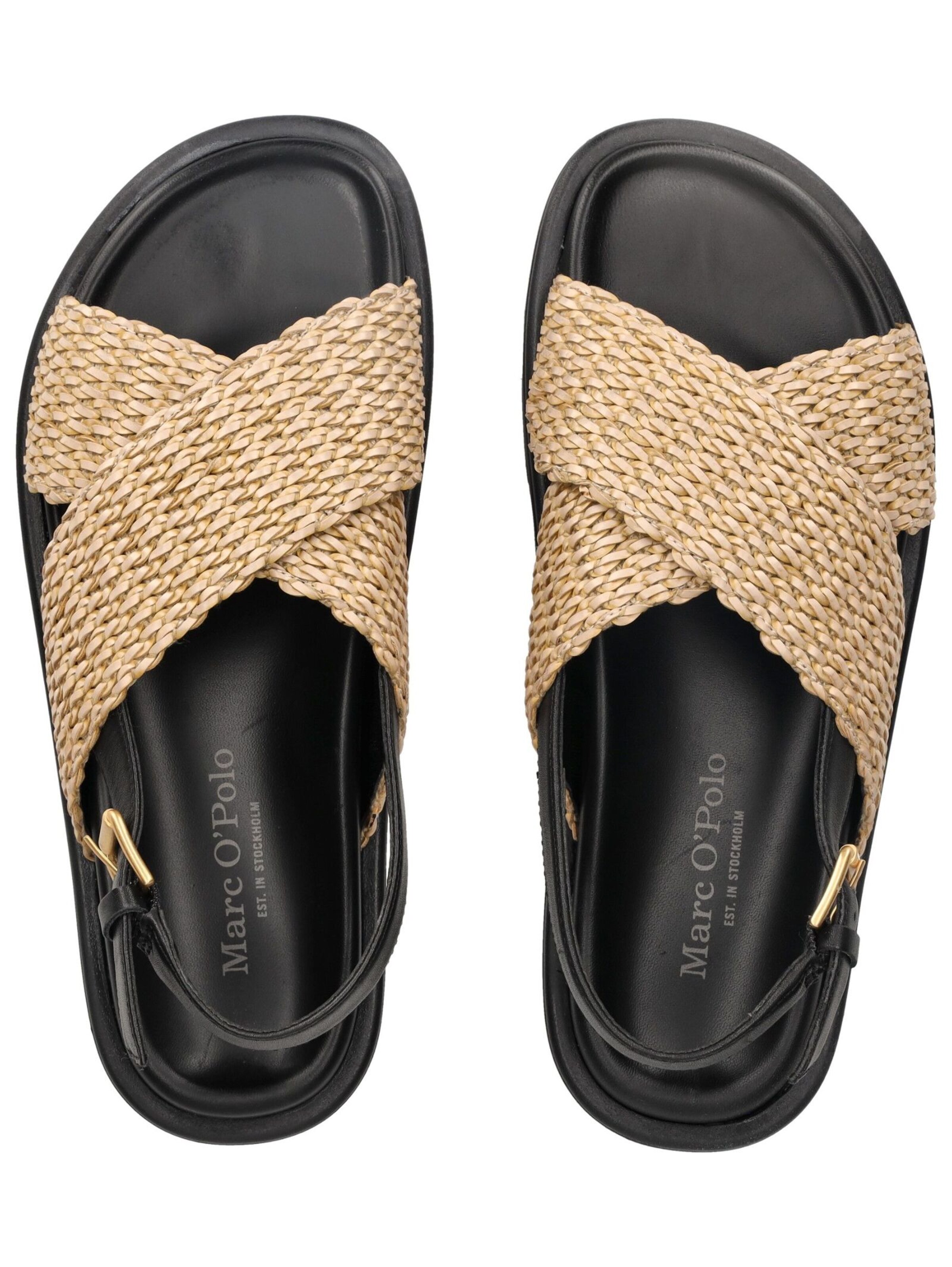 Marc O'Polo Strap sandal in Beige