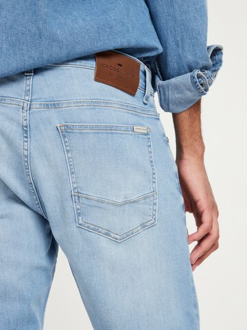 CROSS JEANS Regular Pants ' Leom ' in Blue