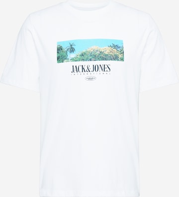 JACK & JONES Shirt 'LUCCA' in Wit: voorkant
