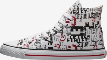 Ethletic High-Top Sneakers 'White Cap' in White: front