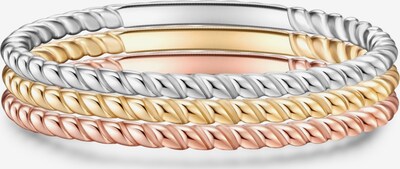 Glanzstücke München Ring in de kleur Goud / Rose-goud / Zilver, Productweergave