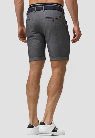 INDICODE JEANS Regular Chino trousers 'Bryant' in Grey
