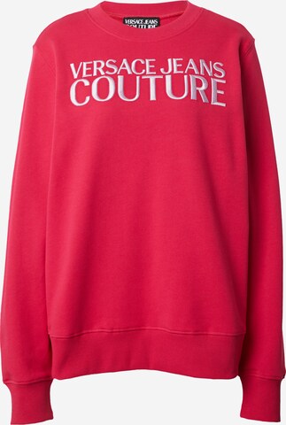 Pull-over '76DP309' Versace Jeans Couture en rose : devant