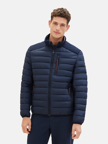 TOM TAILOR Between-Season Jacket in Blue: front