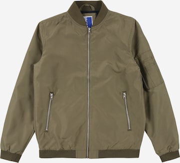 Jack & Jones Junior - Chaqueta de entretiempo 'RUSH' en verde: frente