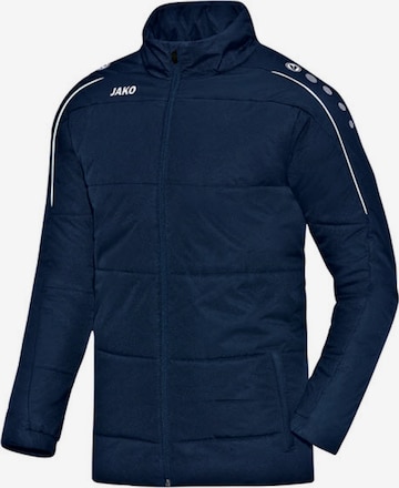 JAKO Athletic Jacket 'Classico' in Blue: front