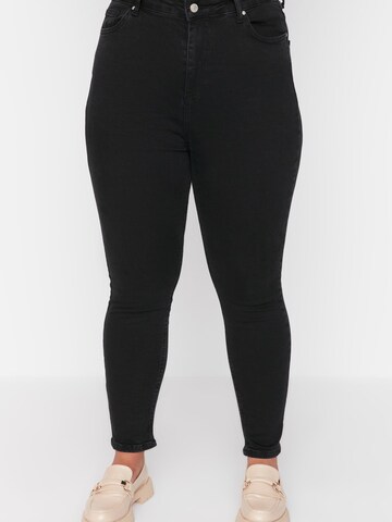 Trendyol Curve Skinny Jeans i svart: framsida