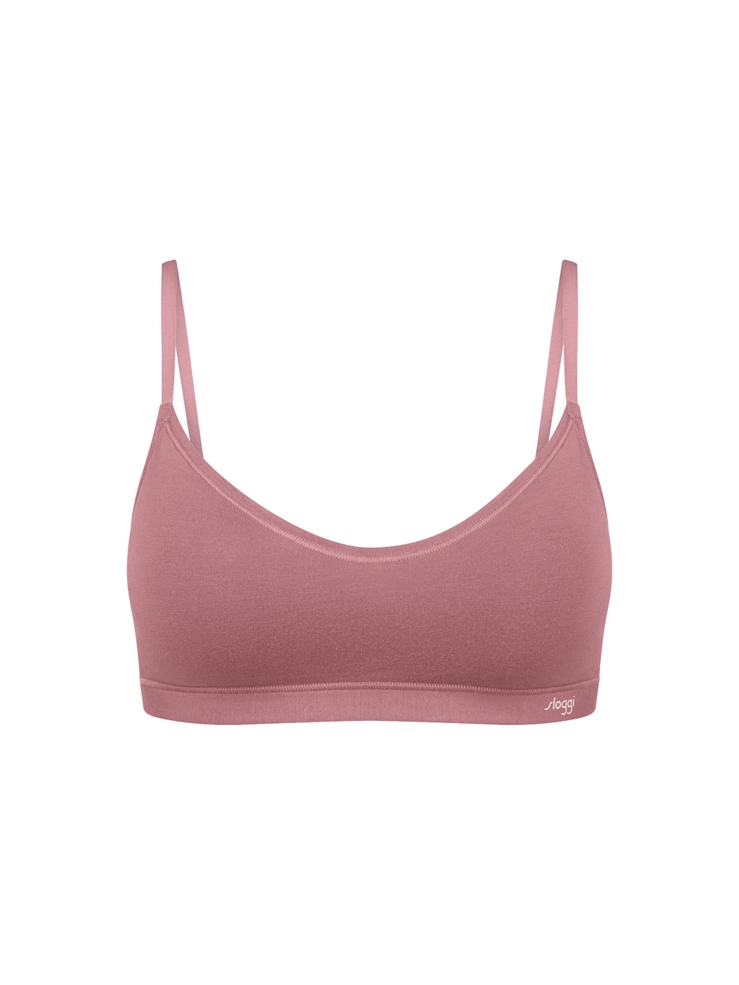 SLOGGI Bustier BH 'Evolve' in Pink: Vorderseite