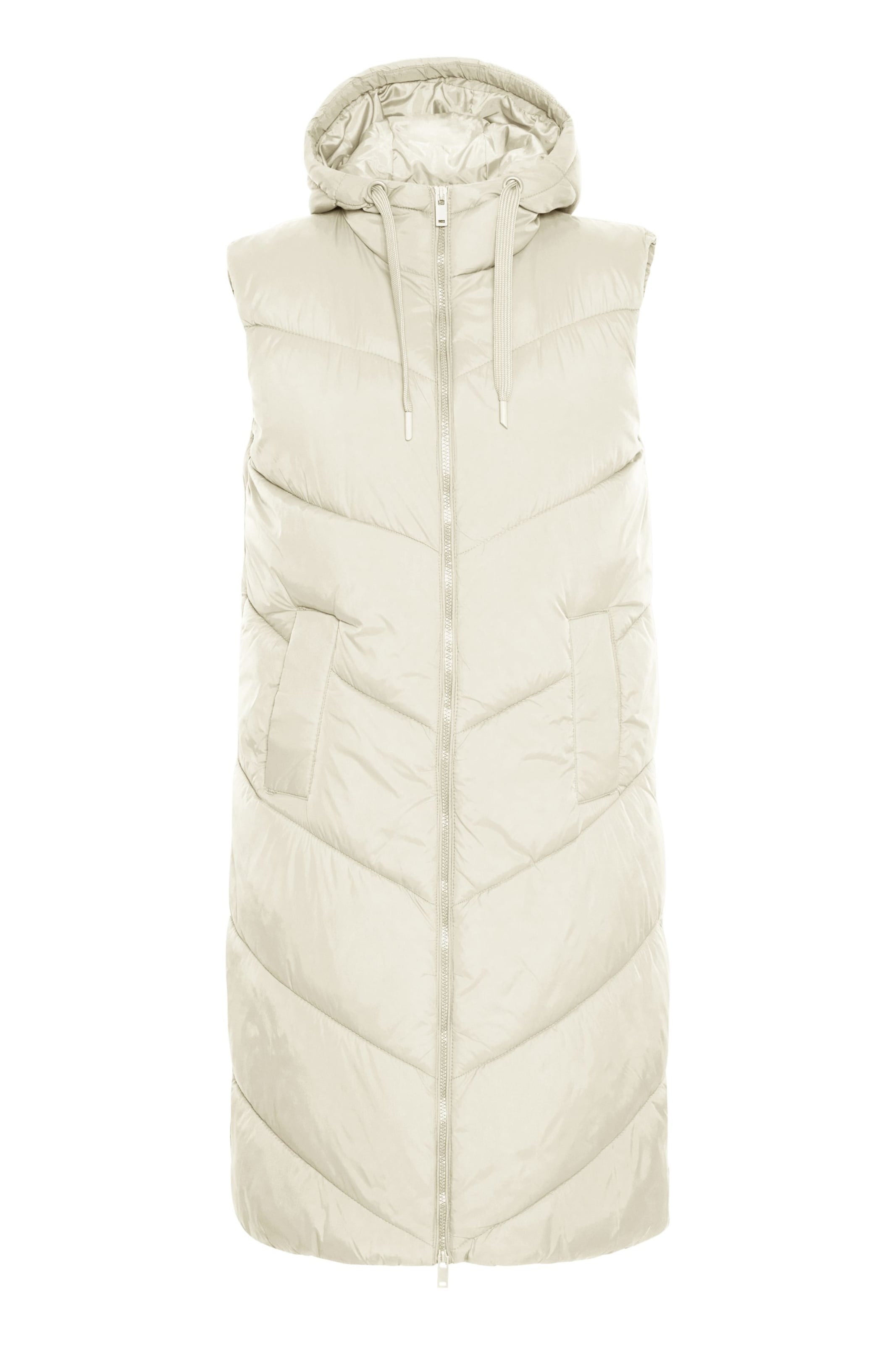 Gilet 'Bomina' b.young en beige : devant