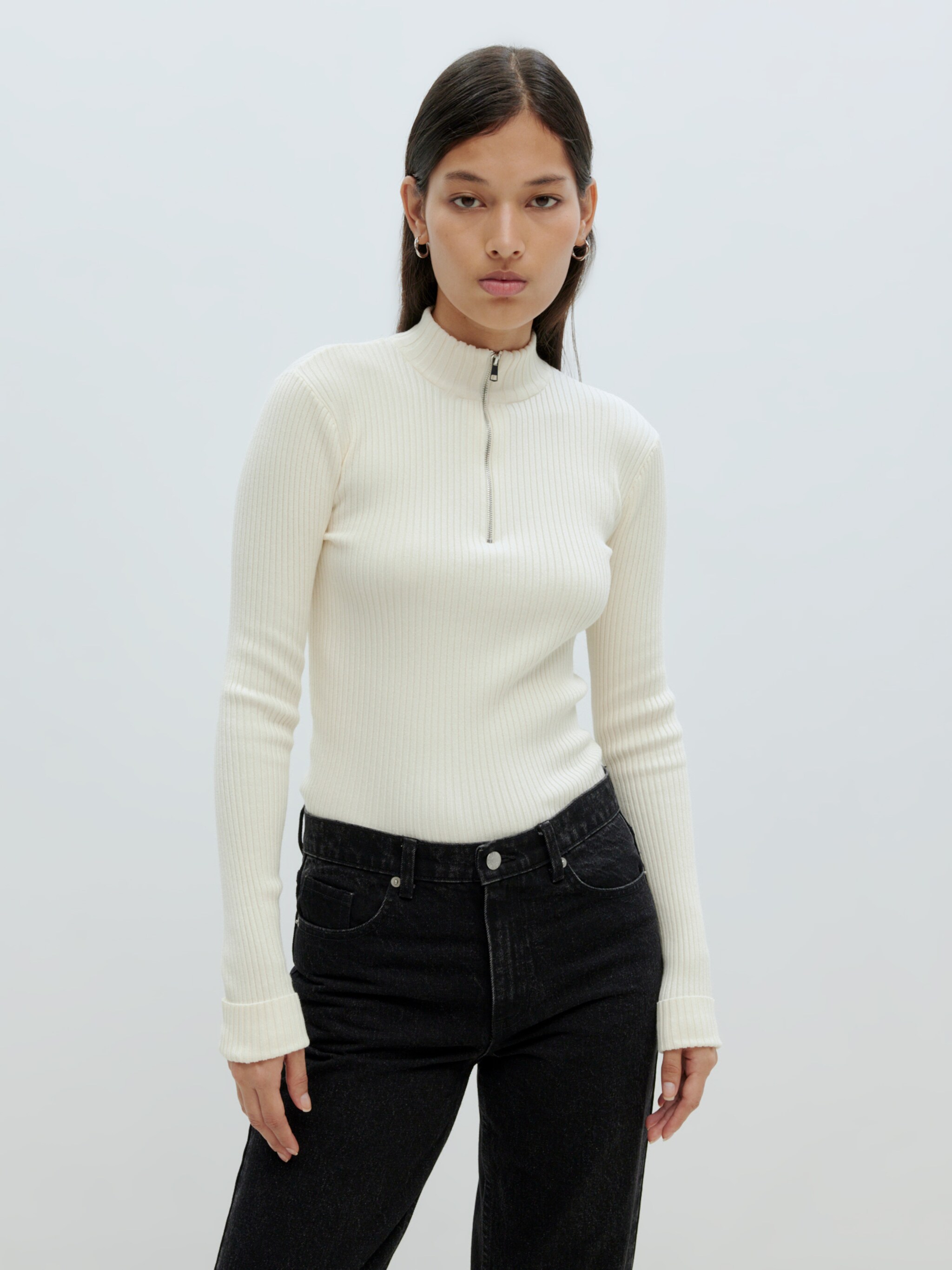 EDITED Produkte Pullover 'Alison' offwhite