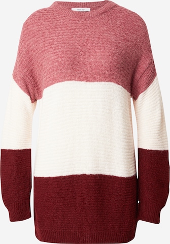ABOUT YOU Sweater 'Larissa' in Red: front