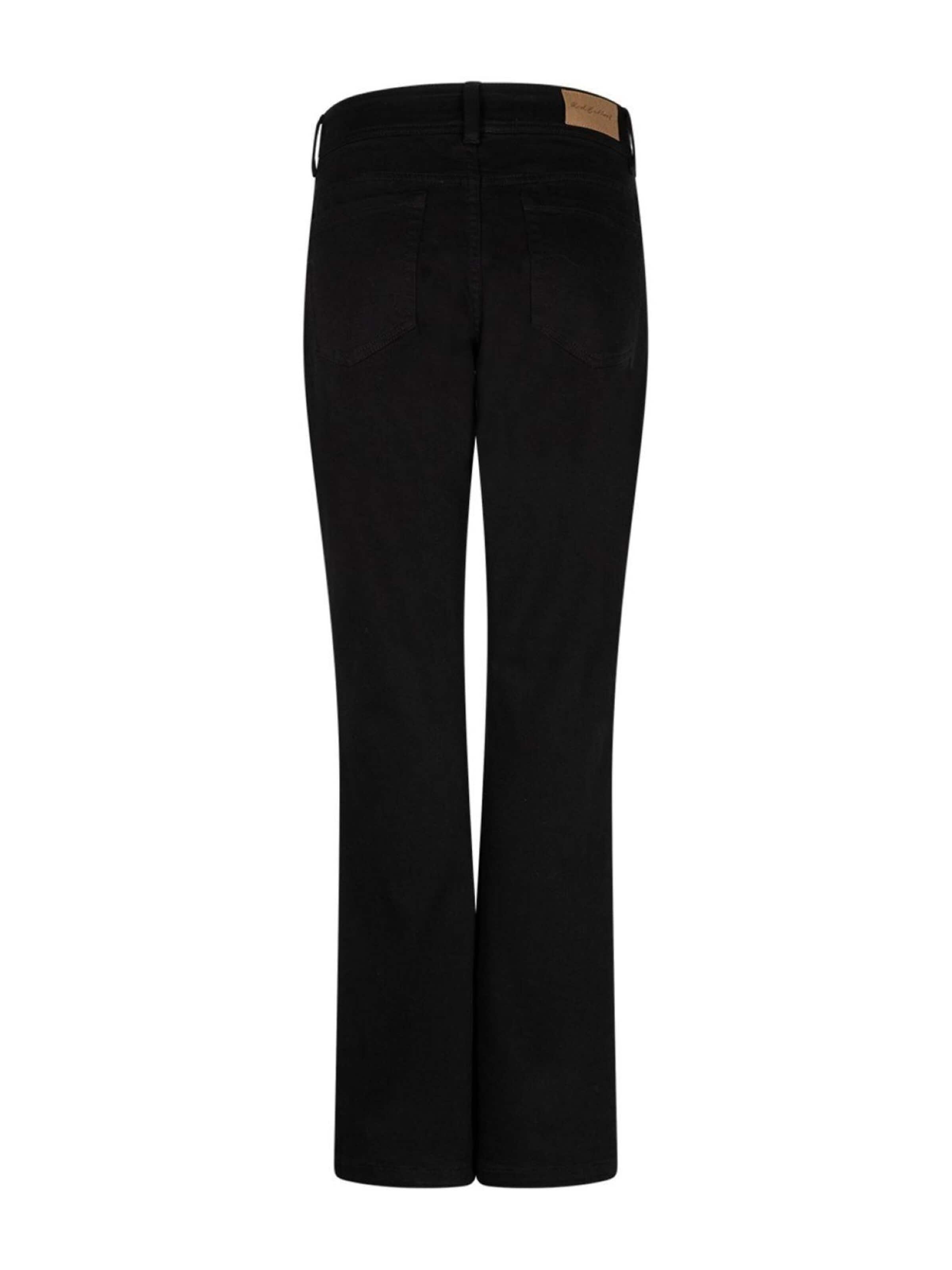 Red Button Regular Jeans 'Bibette' in Black