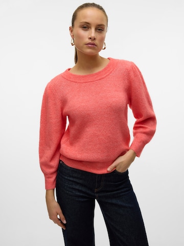 Pull-over 'VMVigga' VERO MODA en rouge : devant