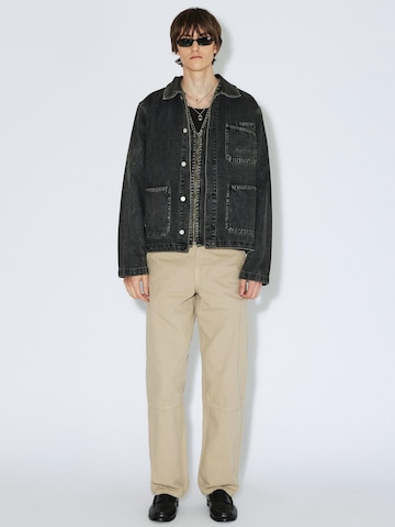 Dr. Denim Between-season jacket 'Evon Worker' in Black