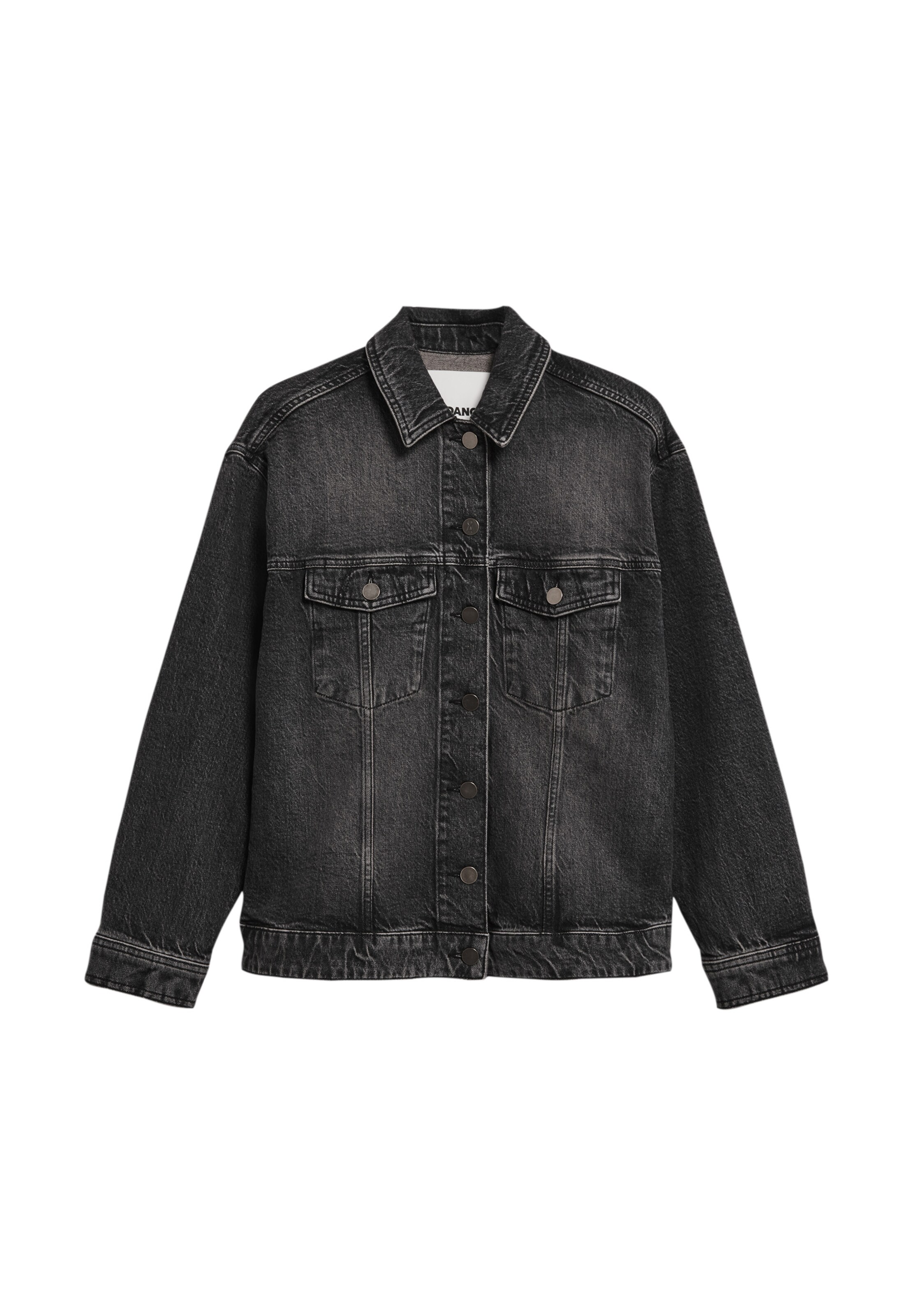 Veste mi-saison ' DENSIAA ' ARMEDANGELS en gris : devant