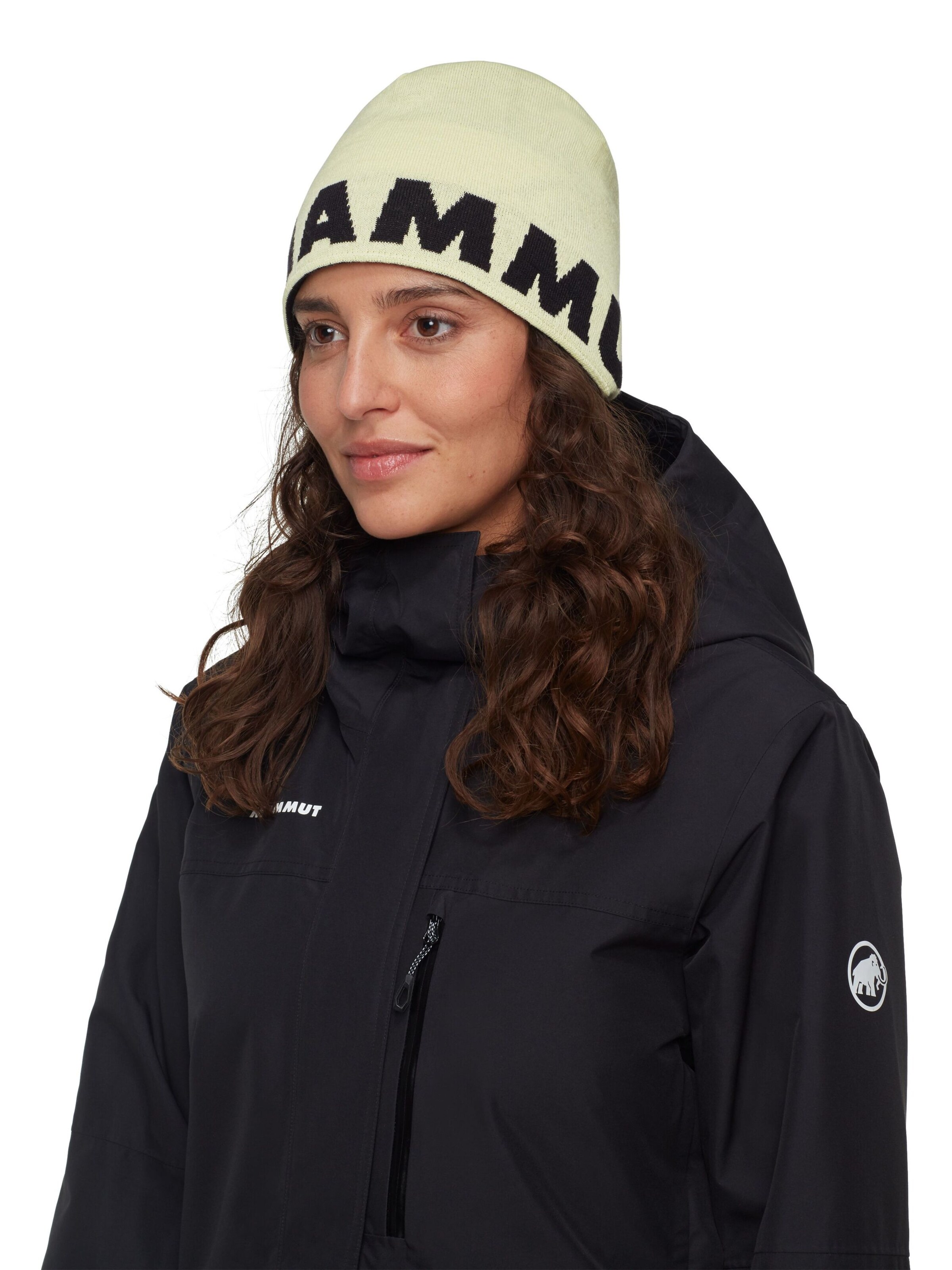 MAMMUT Athletic Hat in Beige: front