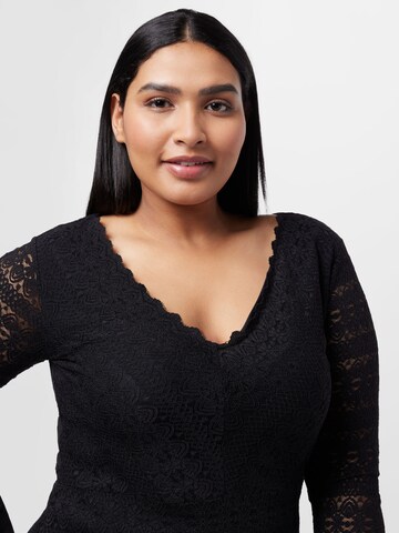 Vila Curve Cocktail dress 'CHIKKA' in Black