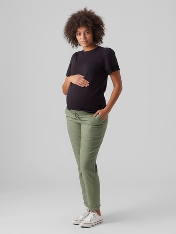 Vero Moda Maternity - Camiseta 'PANNA GLENN' en negro