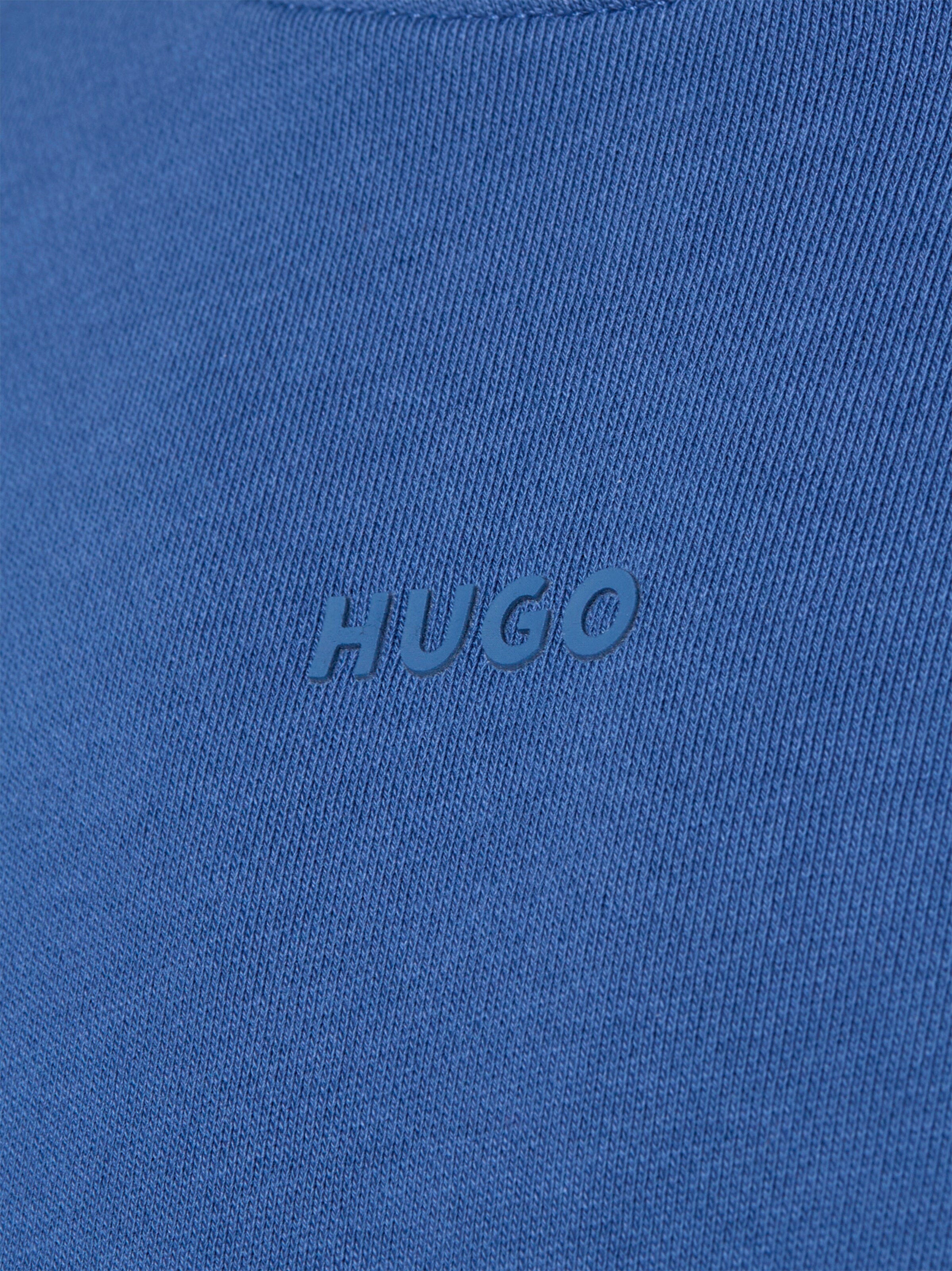 HUGO Sweatshirt ' Dapocrew ' in Blau