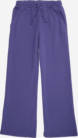 mėlyna Abercrombie & Fitch Plačios klešnės Kelnės 'Essential': priekis