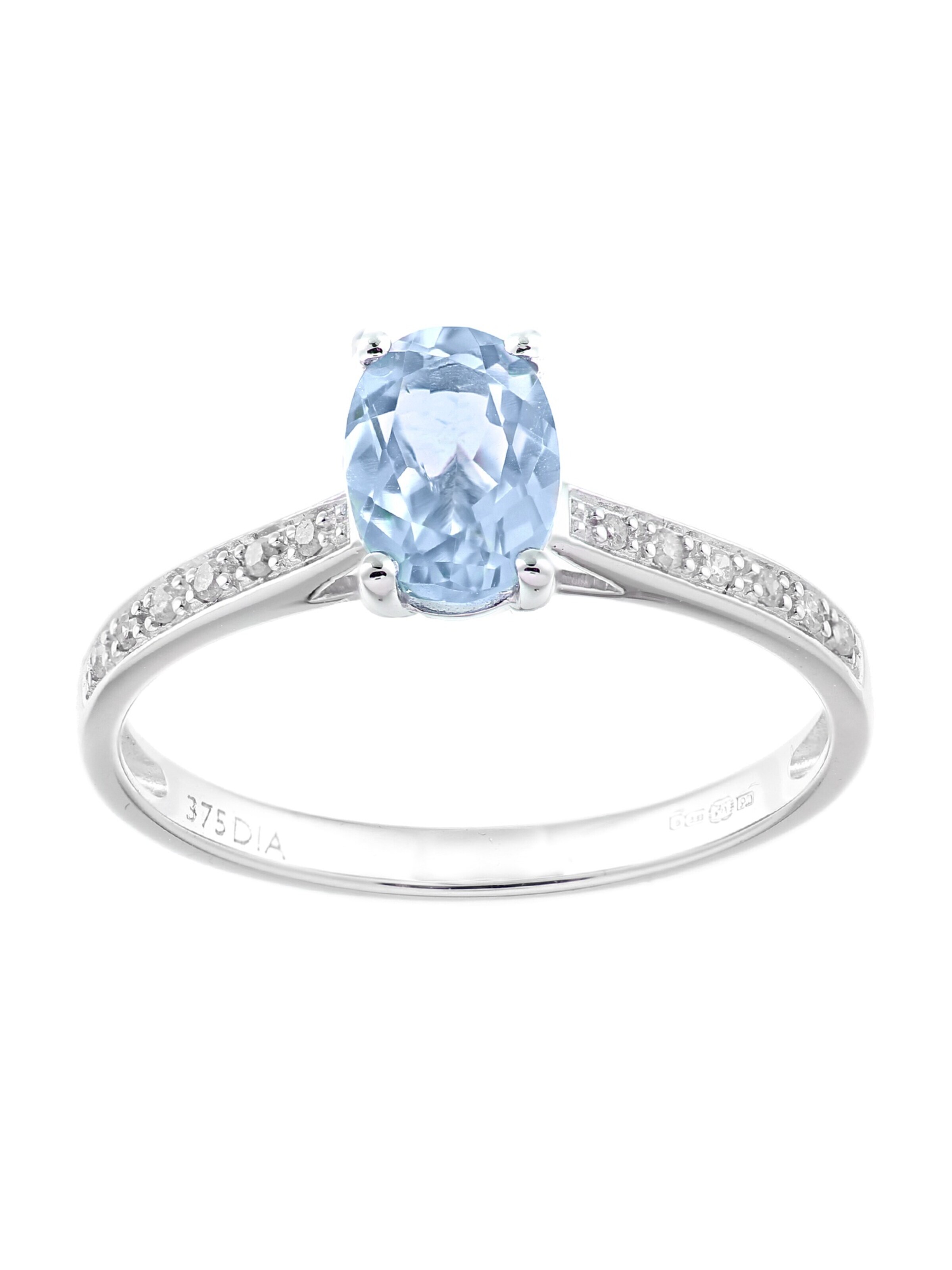 DIAMANT LETERNEL Ring in Silver: front