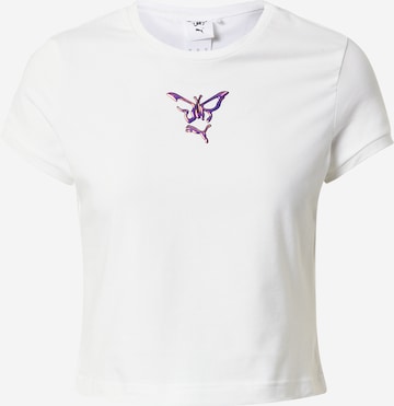 PUMA T-Shirt in Weiß: front