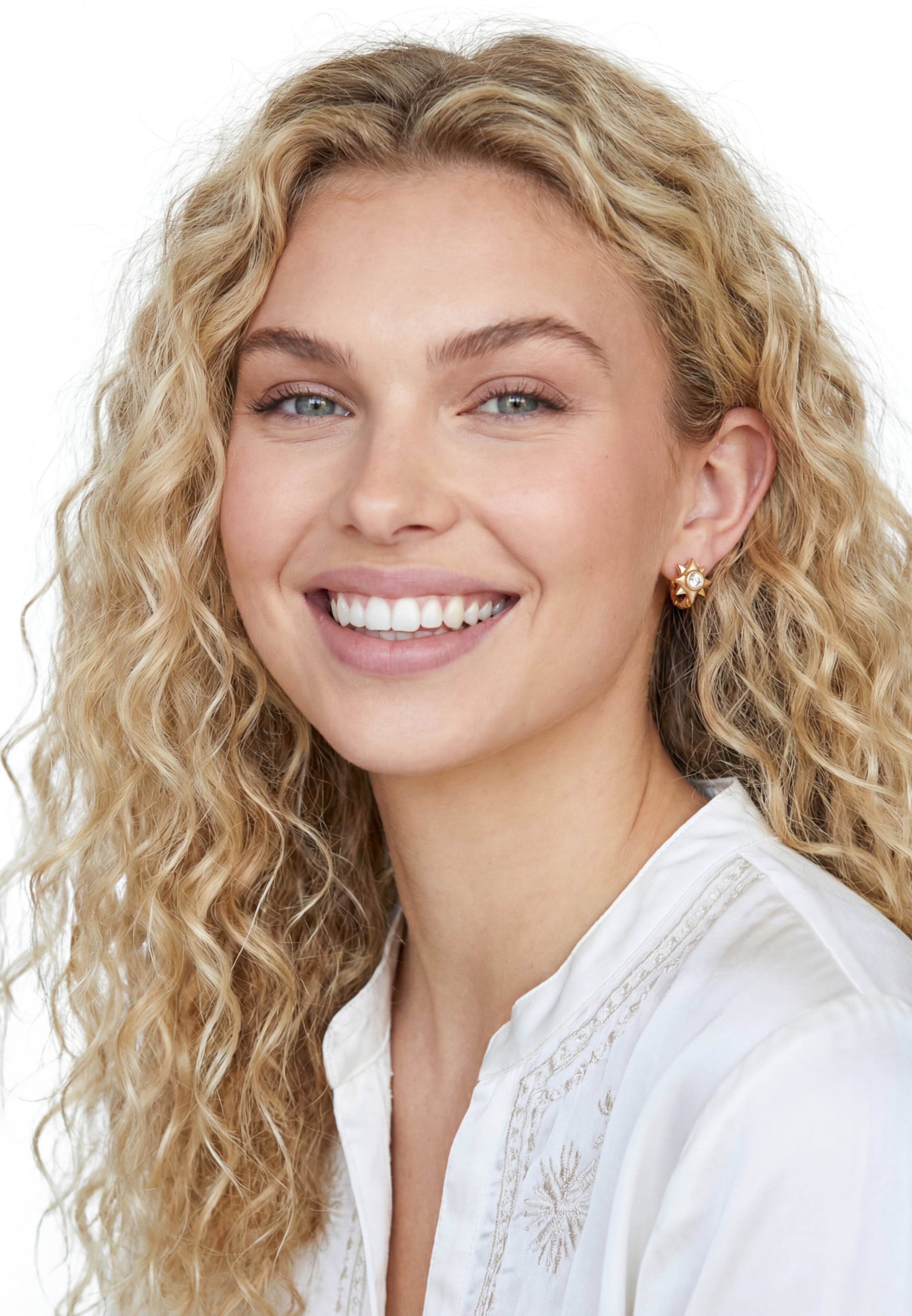 Boucles d'oreilles Gaya en or