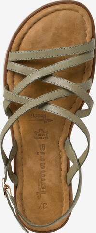 TAMARIS Sandalen met riem in Groen