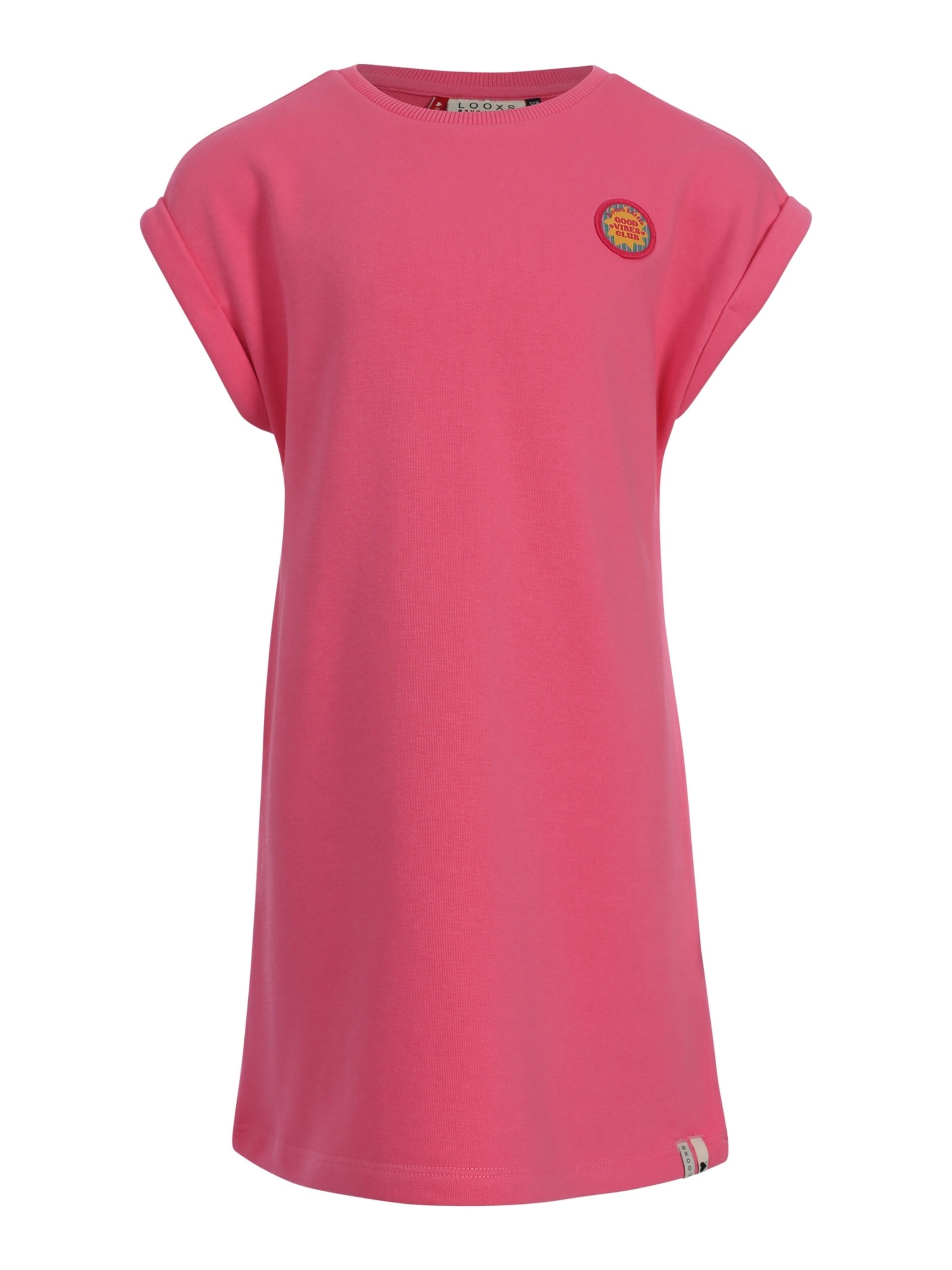 Looxs Revolution Jurk in Roze: voorkant