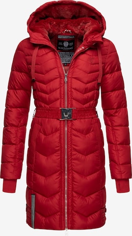 NAVAHOOZimski kaput 'Alpenveilchen' - crvena boja