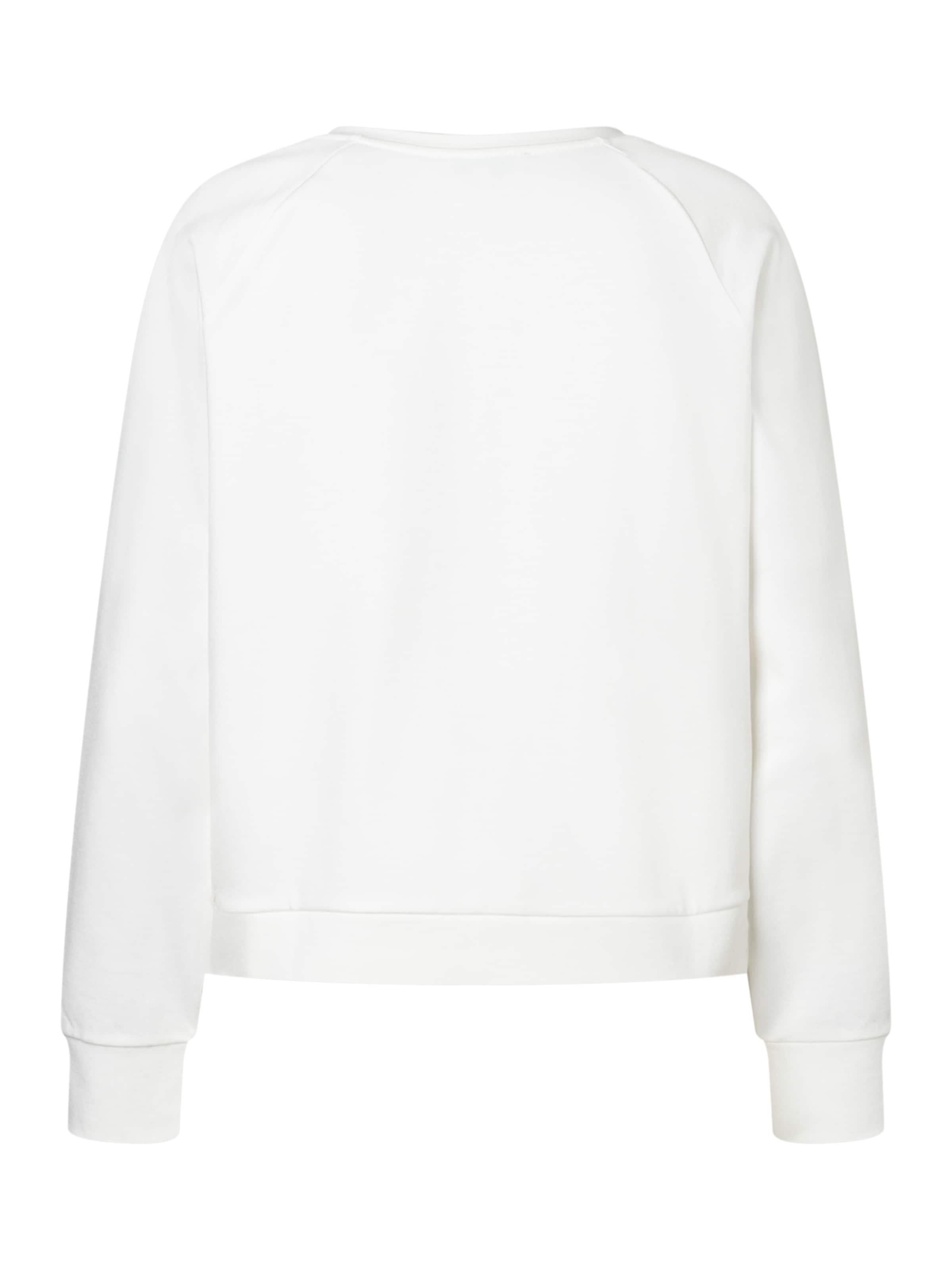 MORE & MORE Μπλούζα φούτερ σε λευκό