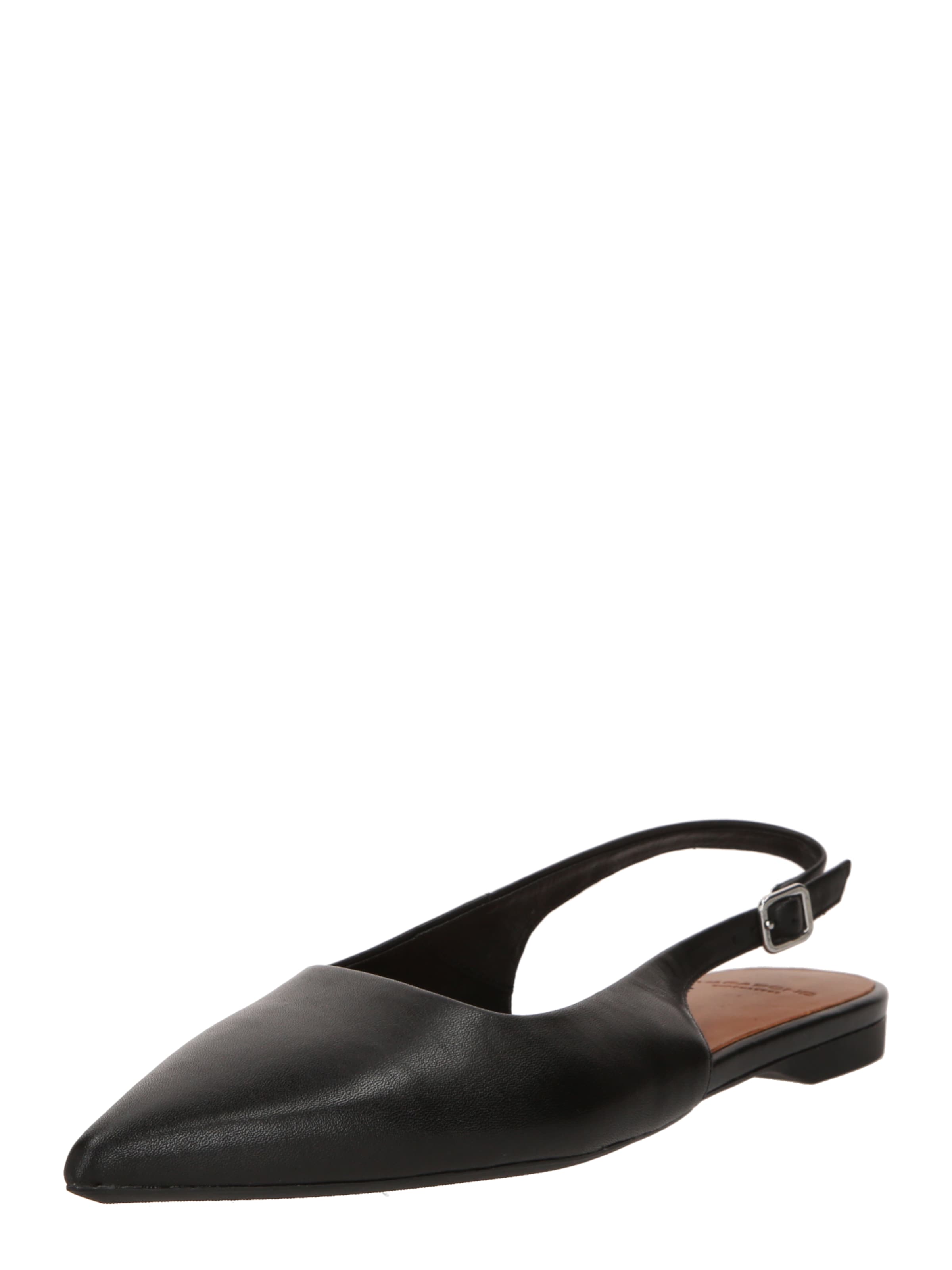 VAGABOND SHOEMAKERS Ballerinasko med rem 'HERMINE' i sort: forside