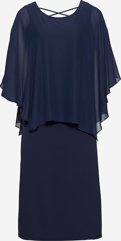 SHEEGO Evening Dress in Blue: front