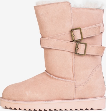 Gooce Snowboots i pink: forside