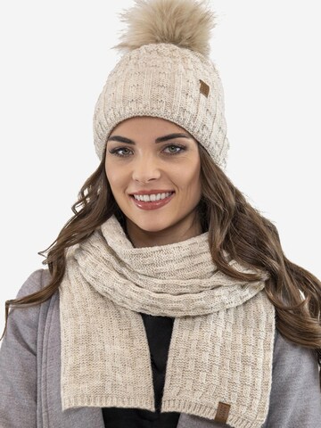 Bonnet '7015 Set' Vivisence en beige