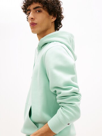 TOMMY HILFIGER Sweatshirt 'BRAND LOVE' i grøn