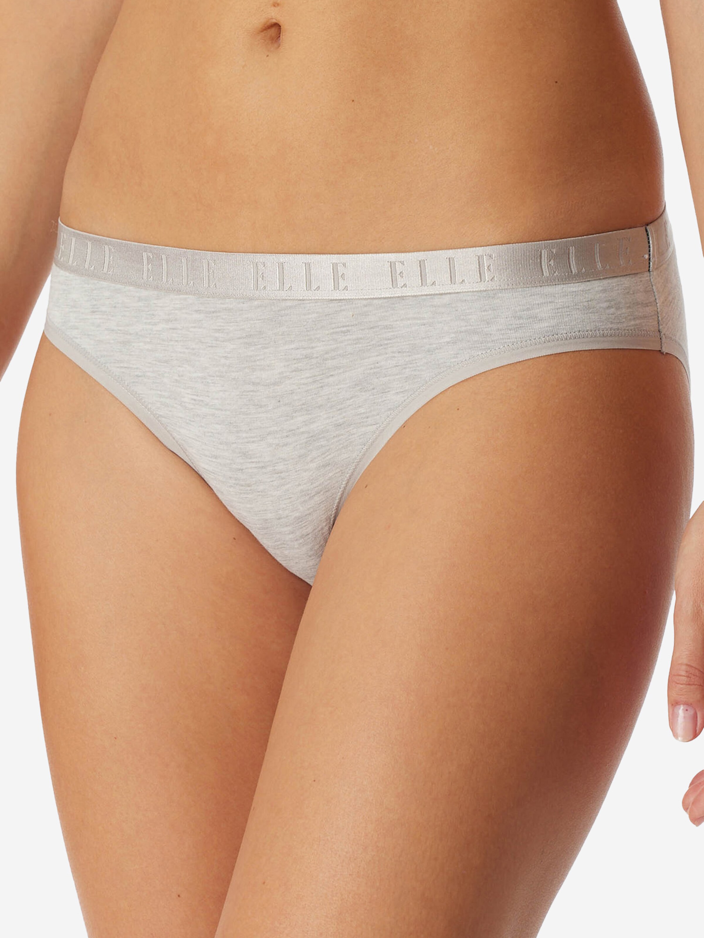 ELLE Slip ' Super Soft ' in Zwart: voorkant