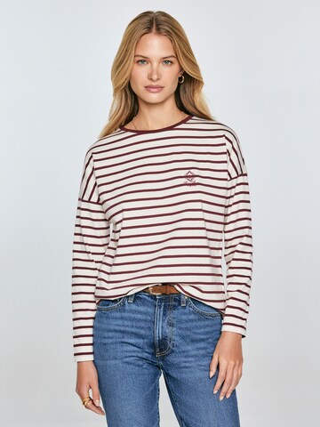 BIG STAR Shirt 'Alerra' in Rood: voorkant