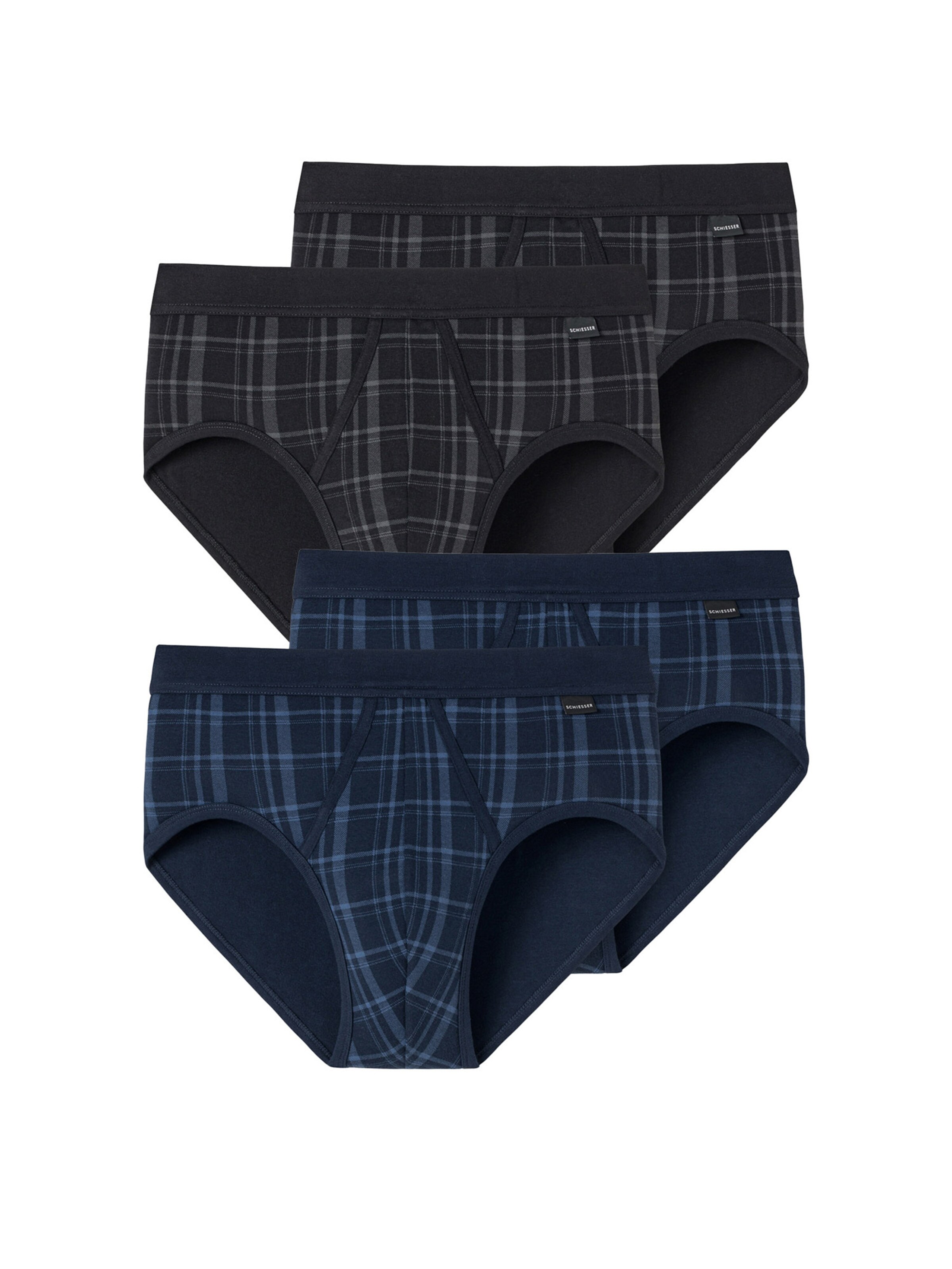 Slip ' Original Classics ' SCHIESSER en bleu : devant