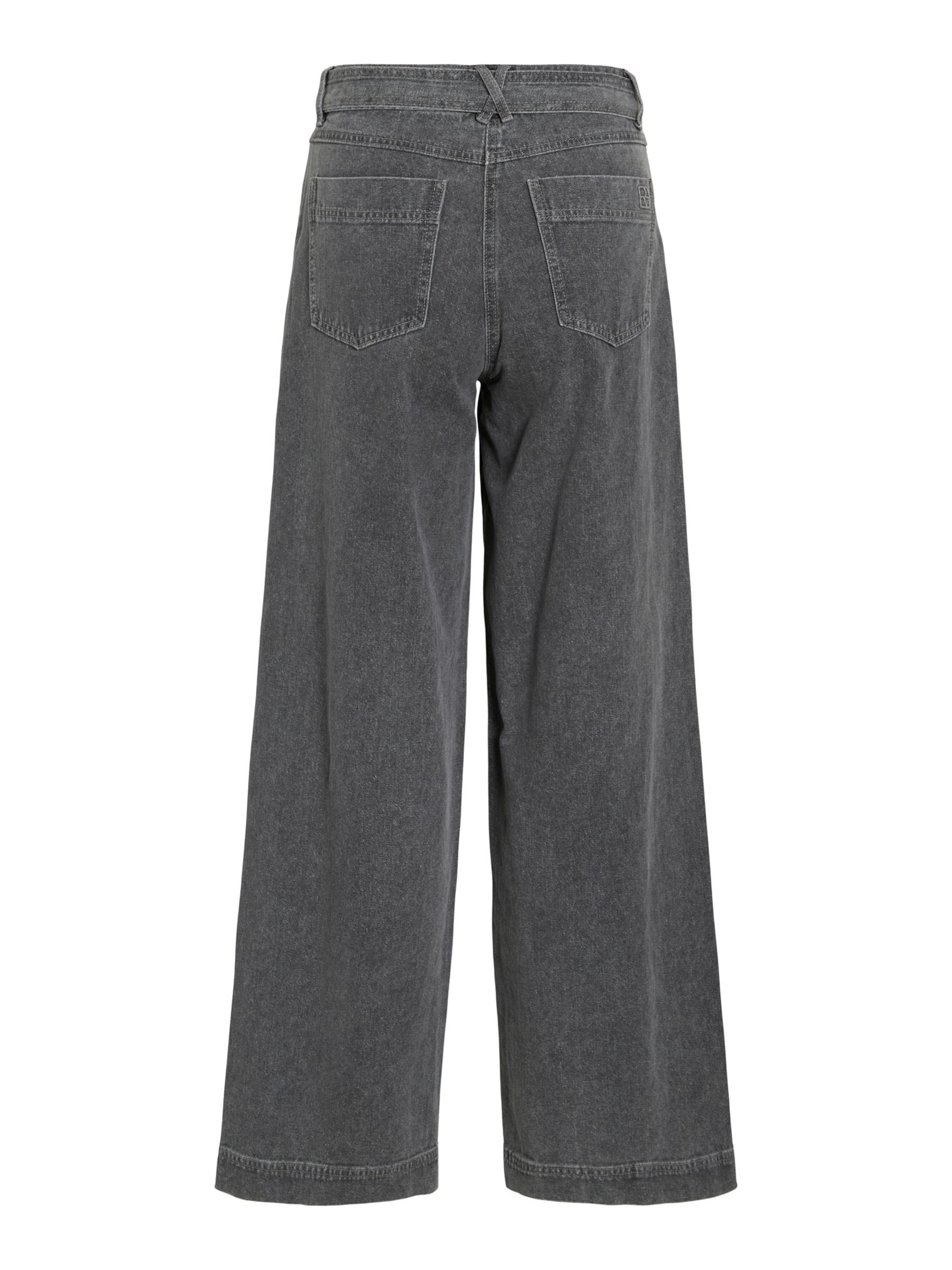 Wide leg Jeans di ROUGE EDIT in grigio