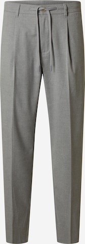 SELECTED Pleated Pants 'SLHLeroy' in Grey: front