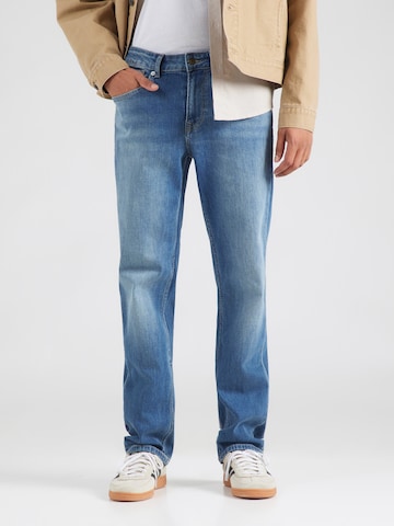 Pepe Jeans Regularen Kavbojke | modra barva: sprednja stran