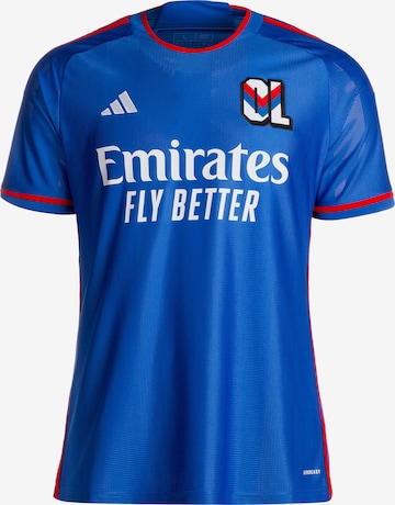 ADIDAS PERFORMANCE Tricot 'Olympique Lyonnais 23/24 Away' in Blauw: voorkant