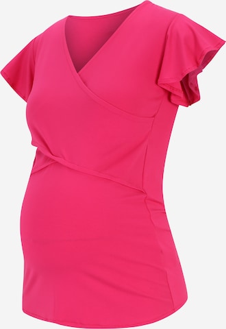 Bebefield Тениска 'Elena' в розово: отпред