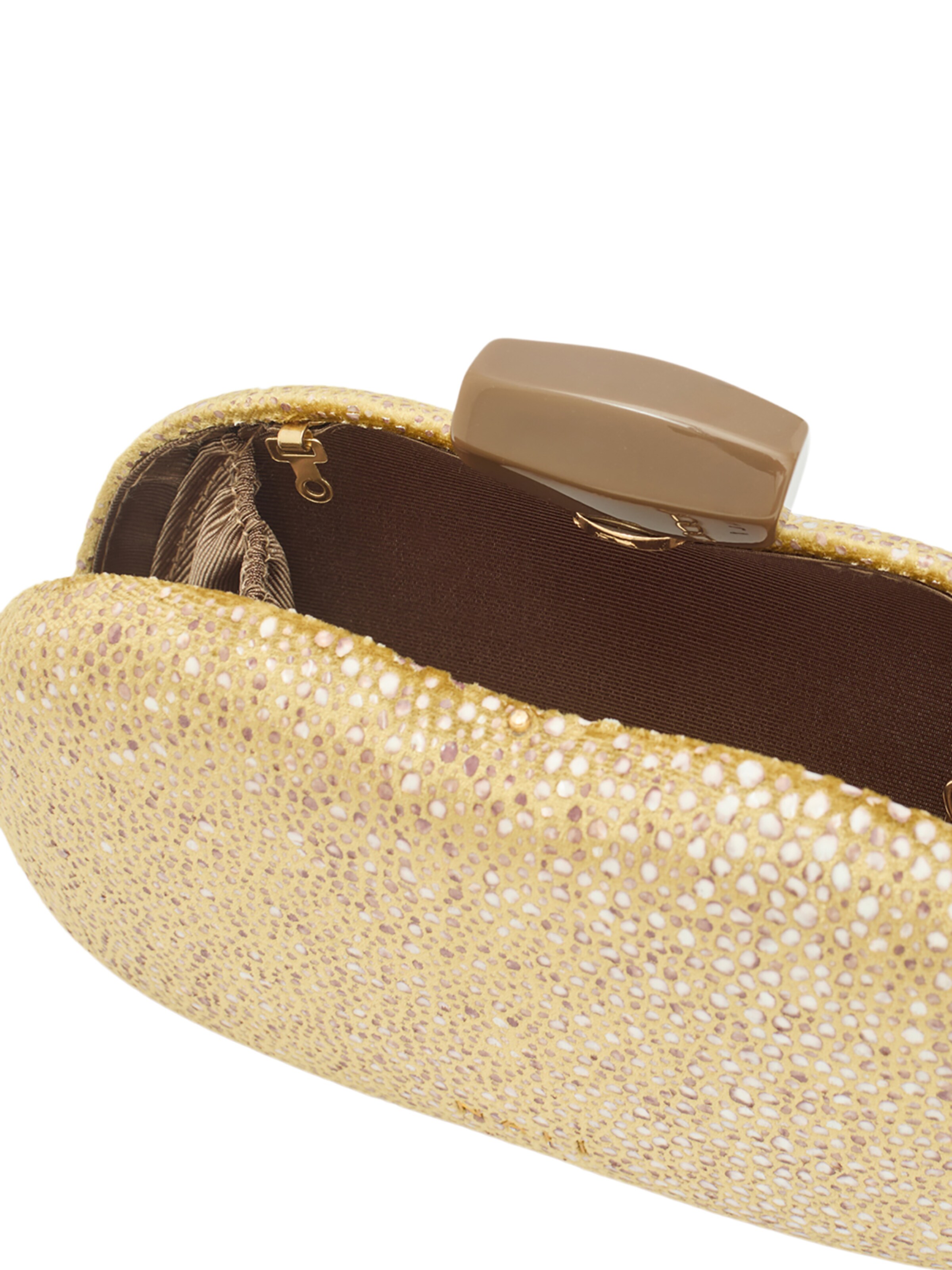 NALì Clutch 'ELSA' in Gold