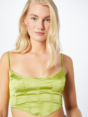 Top di Nasty Gal in verde