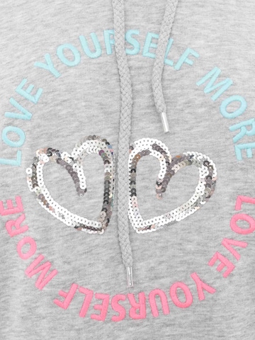 Robe 'Love Yourself More' Zwillingsherz en gris