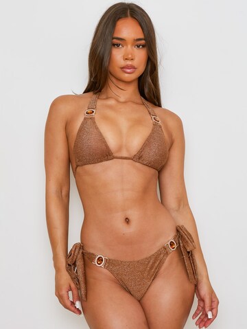 Moda Minx Bikinibroek 'Lumiere Amour' in Bruin